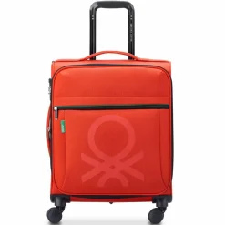 Online Delsey Paris x Colors Benetton Color Block 4-Rollen Kabinentrolley 55 cm mit Dehnfalte red