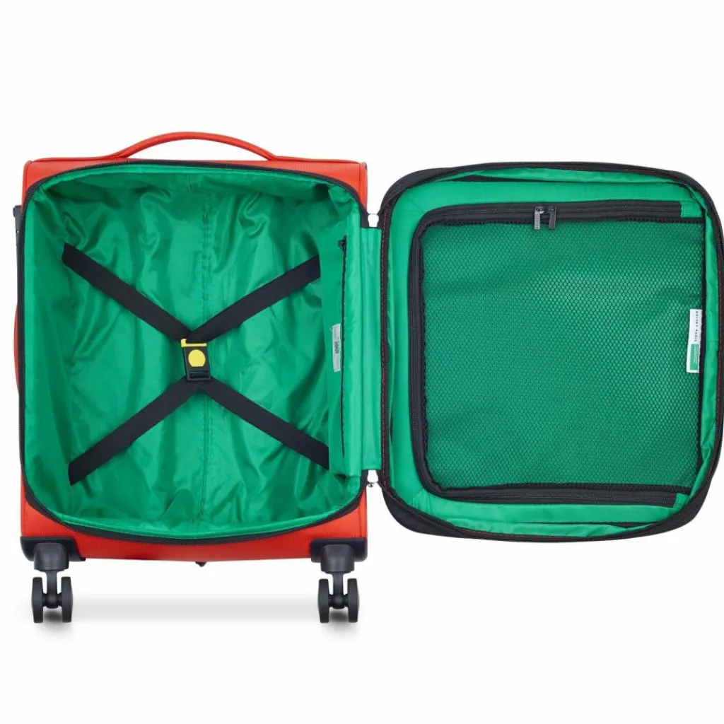 Online Delsey Paris x Colors Benetton Color Block 4-Rollen Kabinentrolley 55 cm mit Dehnfalte red