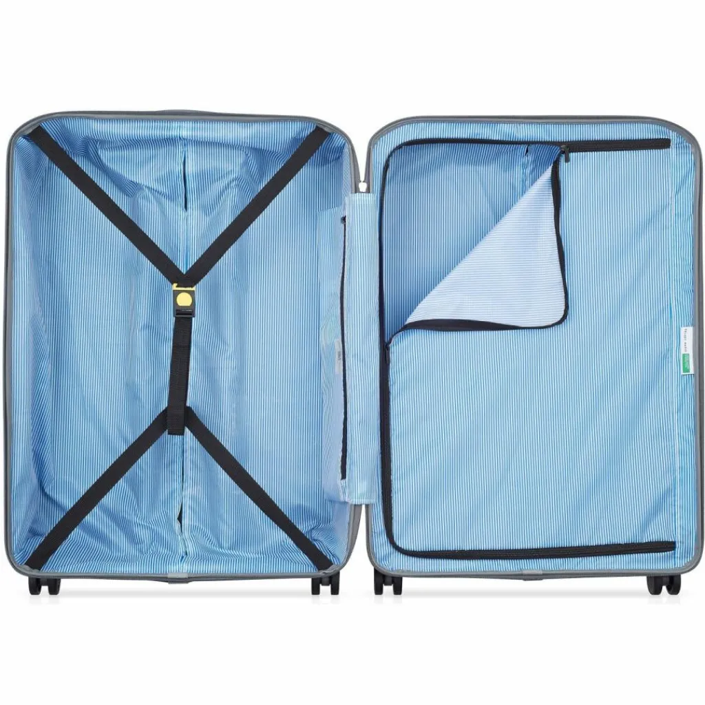 Delsey Paris 4-Rollen Koffer|Hartgepäck<x United Colors of Benetton UCB Hardside 4-Rollen Trolley 76 cm pink