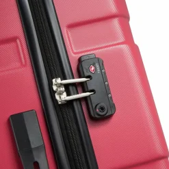 New Delsey Paris x United Colors of Benetton Now Hardside 4-Rollen Kofferset 3 tlg. mit Dehnfalte red