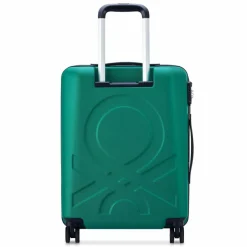 New Delsey Paris x United Colors of Benetton Fabrica 4-Rollen Kofferset 3 tlg. green