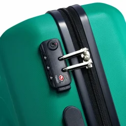 New Delsey Paris x United Colors of Benetton Fabrica 4-Rollen Kofferset 3 tlg. green