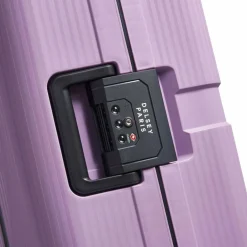 Delsey Paris x United Colors of Benetton Color Block Hardside 4-Rollen Trolley 67 cm lavender