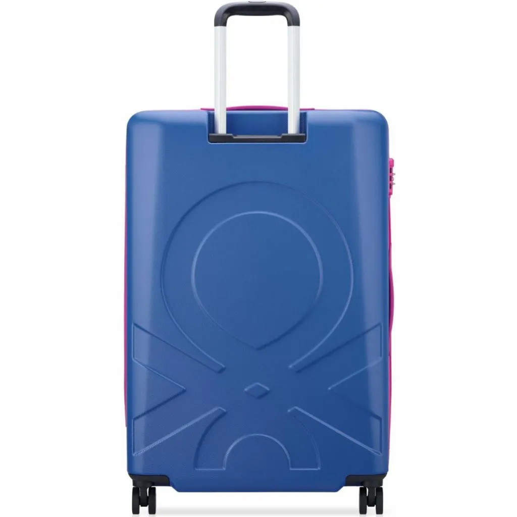 Delsey Paris 4-Rollen Koffer|Hartgepäck<x United Colors of Benetton Fabrica 4-Rollen Trolley 76 cm blue