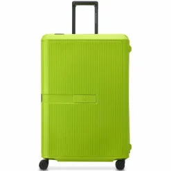 Best Delsey Paris x United Colors of Benetton Color Block Hardside 4-Rollen Trolley 76 cm lime