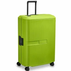 Best Delsey Paris x United Colors of Benetton Color Block Hardside 4-Rollen Trolley 76 cm lime