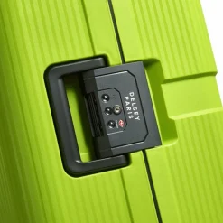 Best Delsey Paris x United Colors of Benetton Color Block Hardside 4-Rollen Trolley 76 cm lime