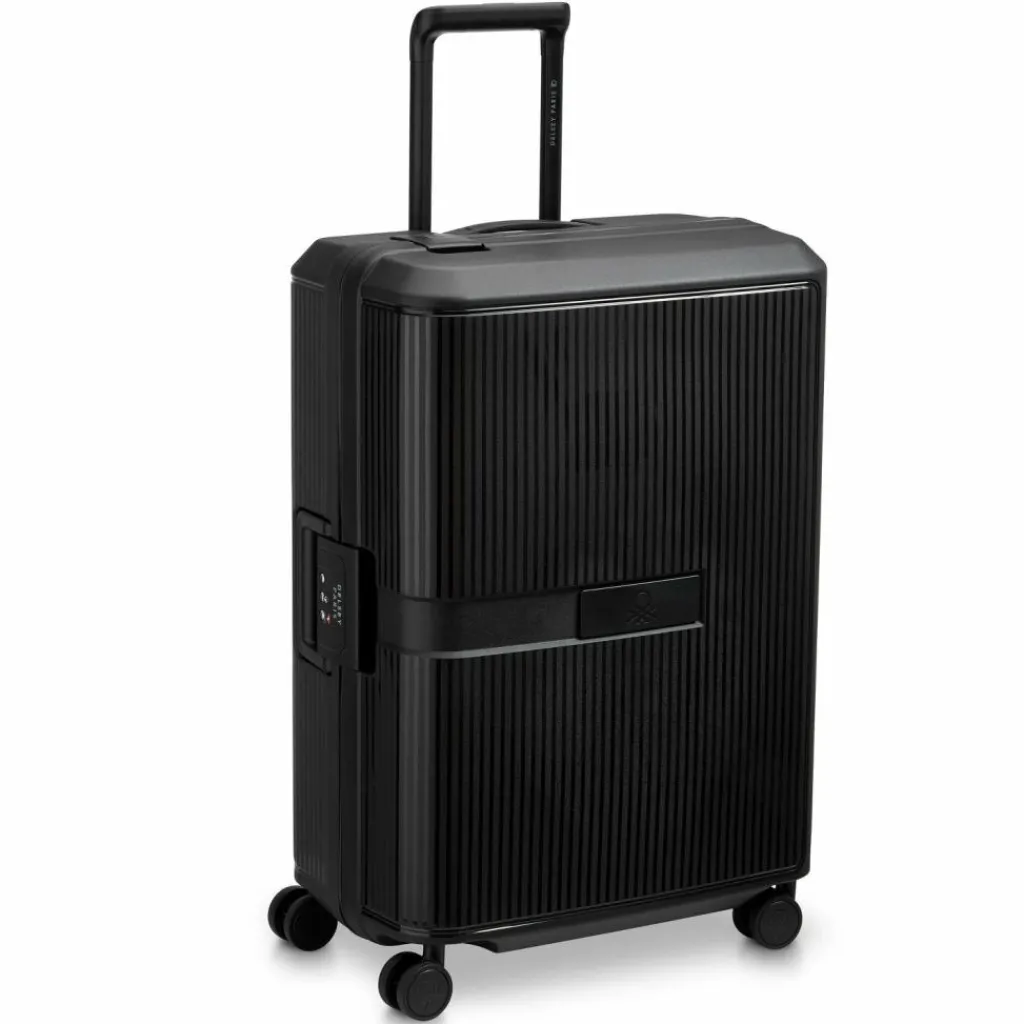 Delsey Paris x United Colors of Benetton Color Block Hardside 4-Rollen Trolley 67 cm