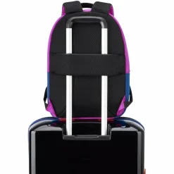 Delsey Paris Daypacks<x United Colors of Benetton Fabrica Rucksack 44 cm Laptopfach purple