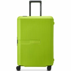 Delsey Paris x United Colors of Benetton Color Block Hardside 4-Rollen Trolley 67 cm lime