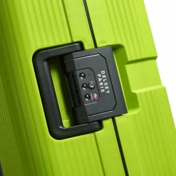 Delsey Paris x United Colors of Benetton Color Block Hardside 4-Rollen Trolley 67 cm lime