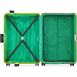 Delsey Paris x United Colors of Benetton Color Block Hardside 4-Rollen Trolley 67 cm lime