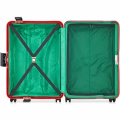 Delsey Paris x United Colors of Benetton Color Block Hardside 4-Rollen Trolley 67 cm