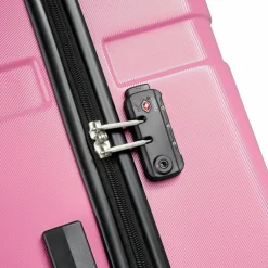 Delsey Paris Koffersets Als Hartgepäck|Koffersets 3-Teilig<x United Colors of Benetton Now Hardside 4-Rollen Kofferset 3 tlg. mit Dehnfalte pink