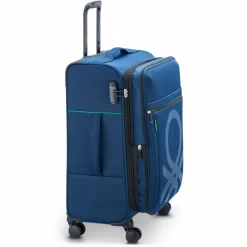 Delsey Paris Koffersets Als Weichgepäck|Koffersets 3-Teilig<x United Colors of Benetton Color Block 4-Rollen Kofferset 3 tlg. navy