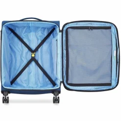 Delsey Paris Weichgepäck|4-Rollen Koffer<x United Colors of Benetton BE 4-Rollen Trolley 65 cm mit Dehnfalte faded denim