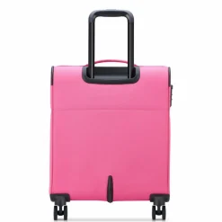 Delsey Paris Weichgepäck Kabinengepäck|4-Rollen Kabinentrolleys<x United Colors of Benetton BE 4-Rollen Kabinentrolley 55 cm mit Dehnfalte pink