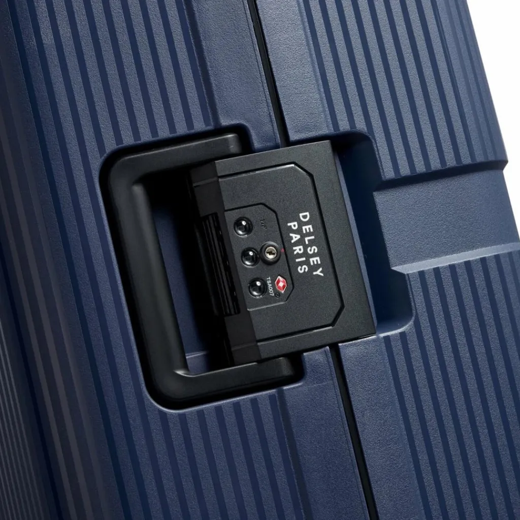 Delsey Paris x United Colors of Benetton Color Block Hardside 4-Rollen Trolley 76 cm