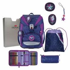 DerDieDas Schulranzen & Sets<ErgoFlex Light Schulranzen-Set 5-teilig Dancing Star
