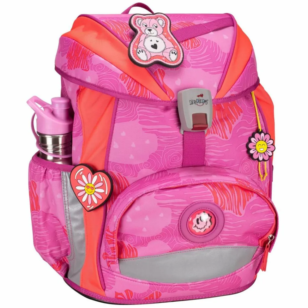 DerDieDas Schulranzen & Sets<ErgoFlex Schulranzen-Set 5tlg. Roses