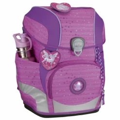 Clearance DerDieDas ErgoFlex Tiny Schulranzen-Set 6-teilig Purple Unicorn