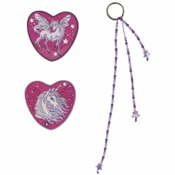 Clearance DerDieDas ErgoFlex Tiny Schulranzen-Set 6-teilig Purple Unicorn