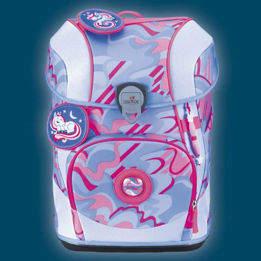 Sale DerDieDas ErgoFlex Tiny Schulranzen-Set 8-teilig Magic Unicorn