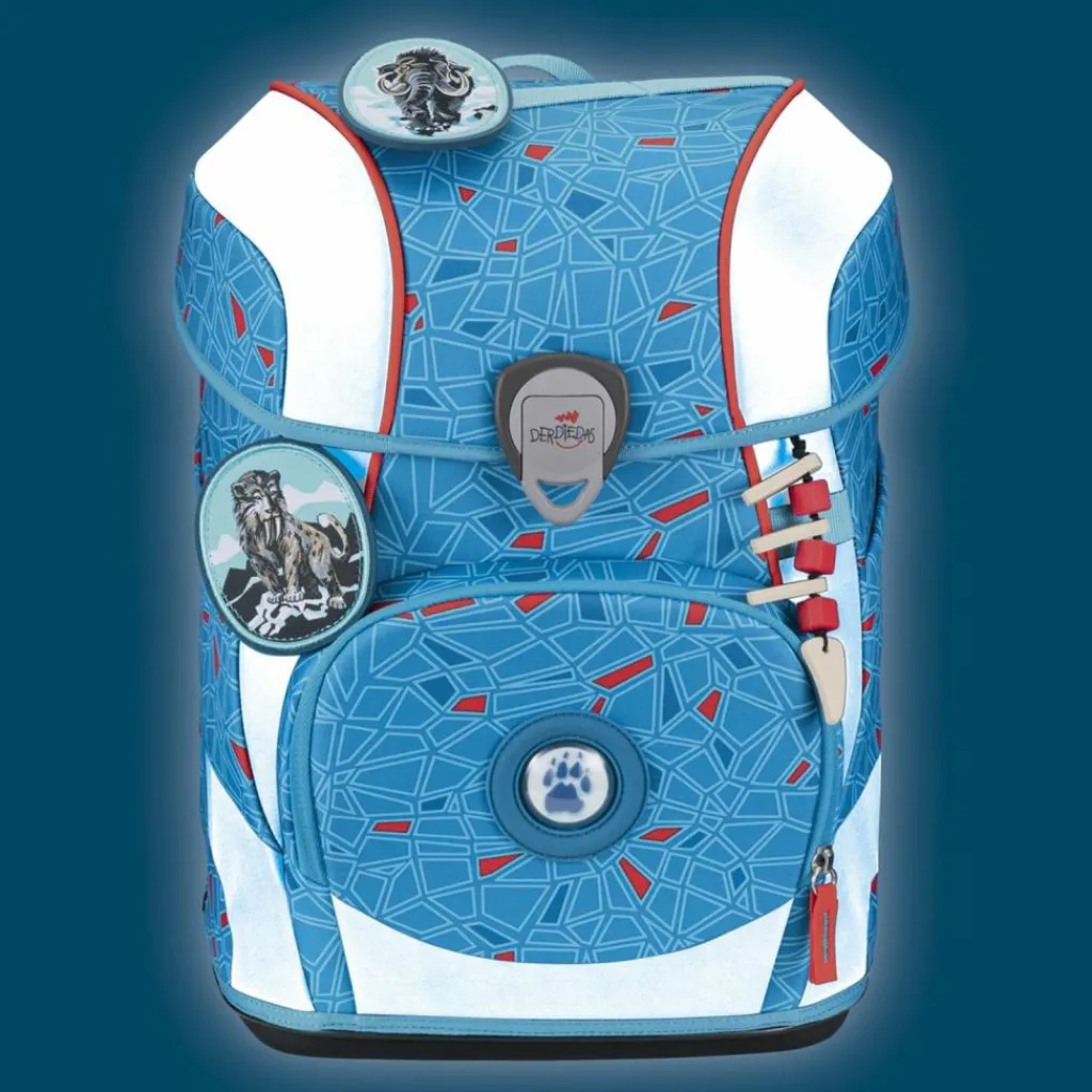 DerDieDas Schulranzen & Sets<ErgoFlex Tiny Schulranzen-Set 8-teilig Blue Ice