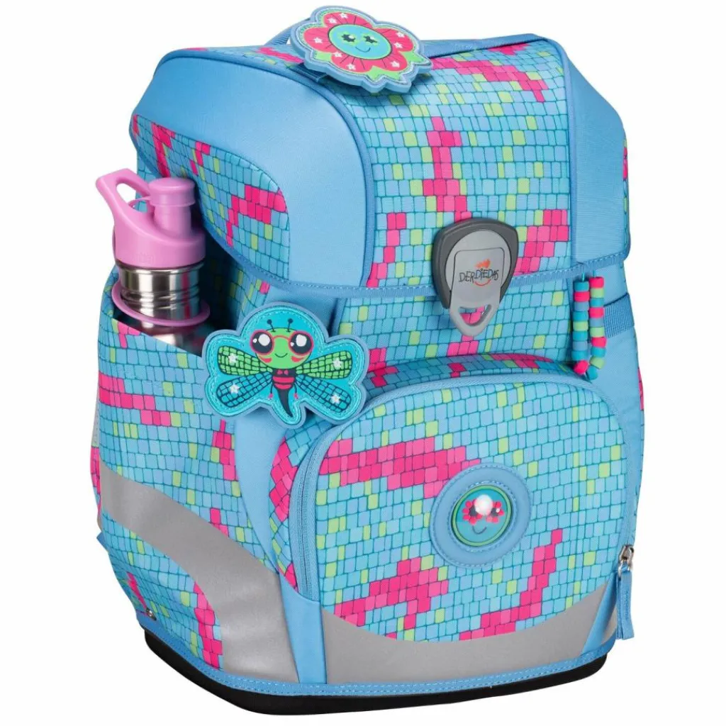 DerDieDas Schulranzen & Sets<ErgoFlex Tiny Schulranzen-Set 6-teilig Happy Pixel