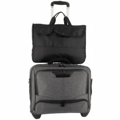 Dermata 2 Rollen Businesstrolley 44 cm Laptopfach