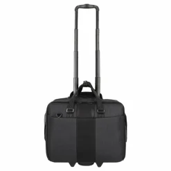 Dermata Laptoptaschen|Businesstrolleys Mit Laptopfach<2 Rollen Businesstrolley 46 cm Laptopfach schwarz
