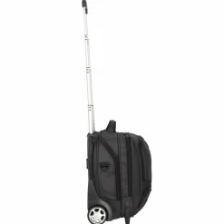 Dermata Laptoptaschen|Businesstrolleys Mit Laptopfach<2 Rollen Businesstrolley 44 cm Laptopfach schwarz