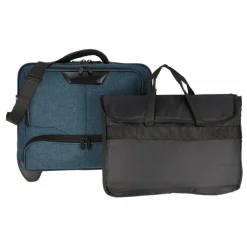 Dermata 2 Rollen Businesstrolley 41 cm Laptopfach