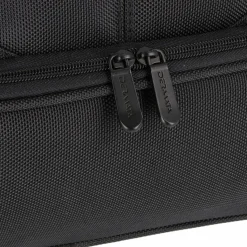 Dermata 2 Rollen Businesstrolley 41 cm Laptopfach schwarz