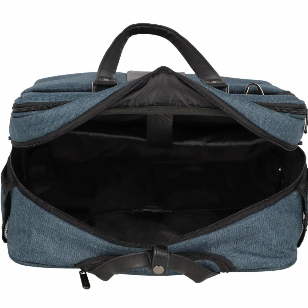 Dermata 2 Rollen Businesstrolley 44 cm Laptopfach