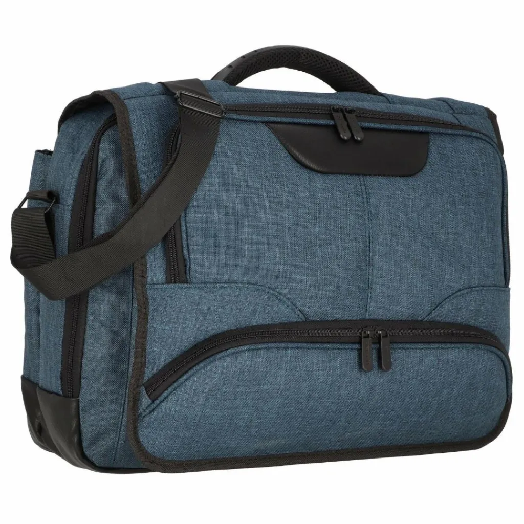 New Dermata Aktentasche 44 cm Laptopfach petrol