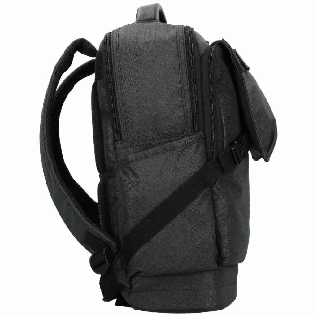 Dermata Daypacks<Daypack 43 cm Laptopfach schwarz