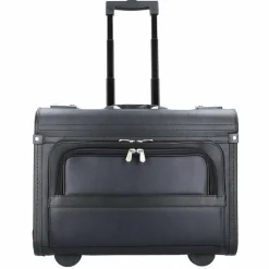 Sale Dermata Pilotenkoffer Trolley 48 cm Laptopfach schwarz