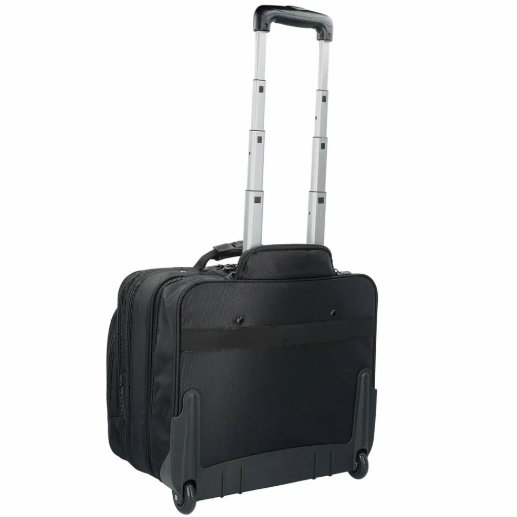 Sale Dermata 2-Rollen Businesstrolley 42 cm Laptopfach schwarz