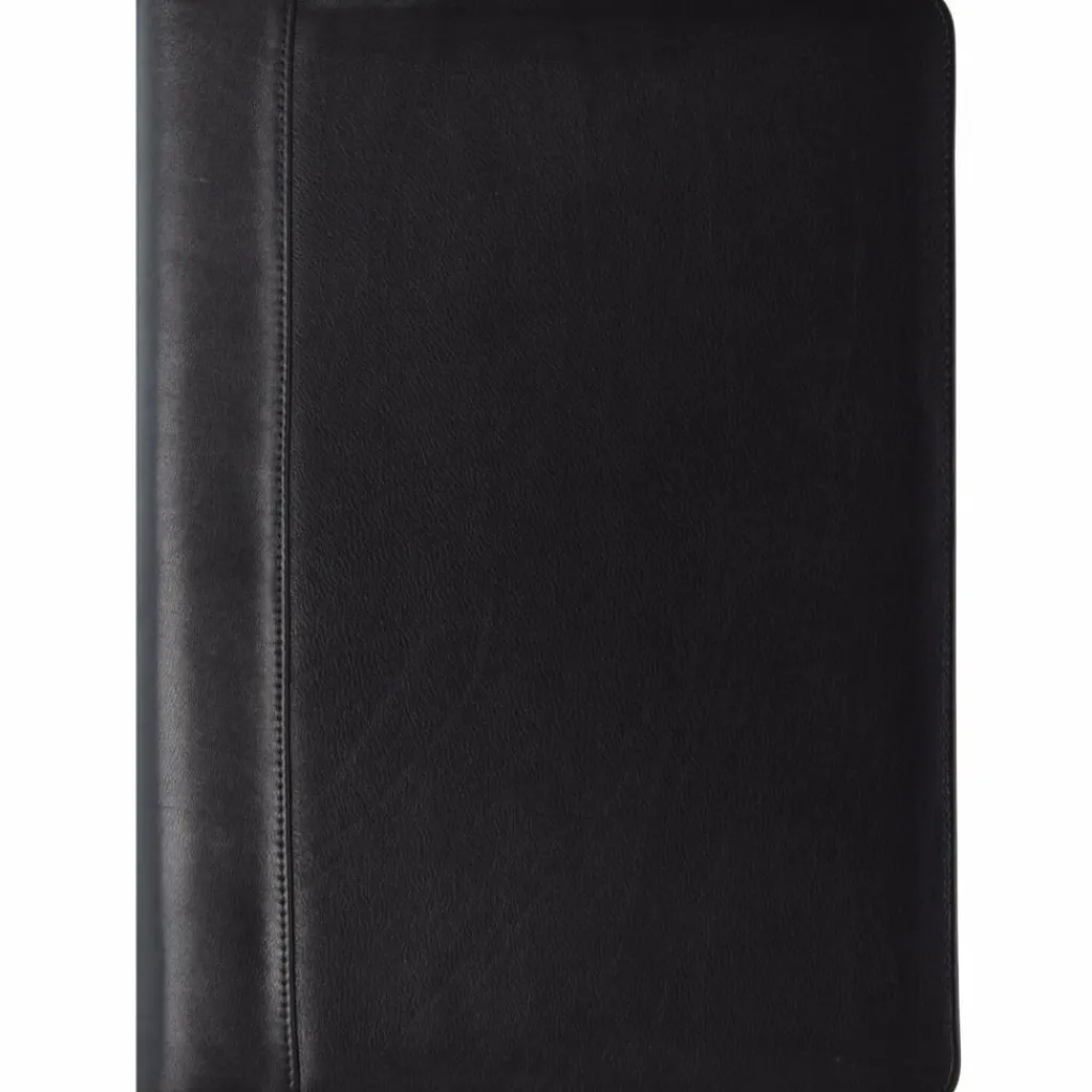 Online Dermata Schreibmappe Leder 36,5 cm schwarz