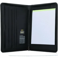 Dermata Mappen Aller Art<Schreibmappe VII Leder 35,5 cm schwarz