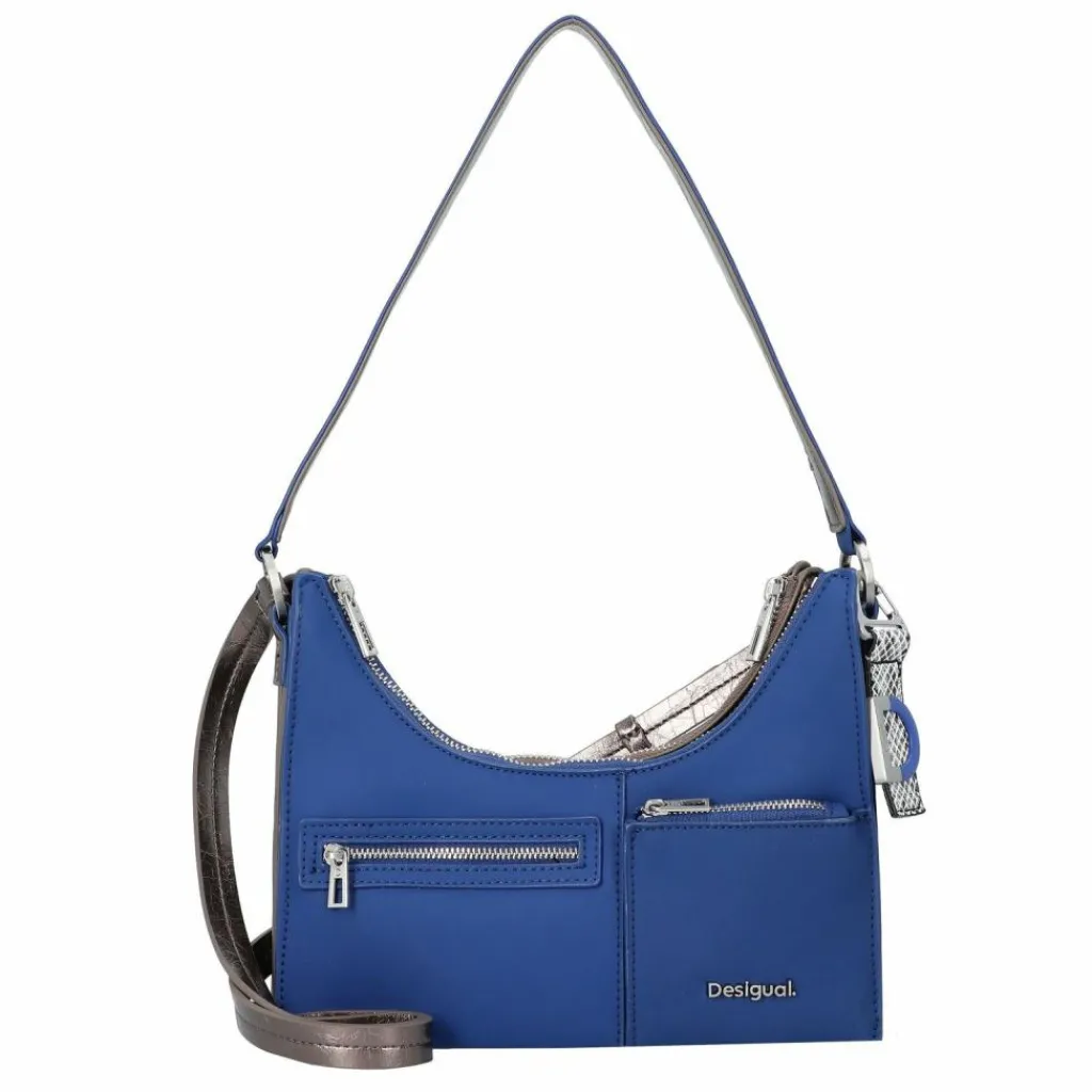 Desigual Henkeltaschen|Schultertaschen<Delta Vega Schultertasche 24 cm blau