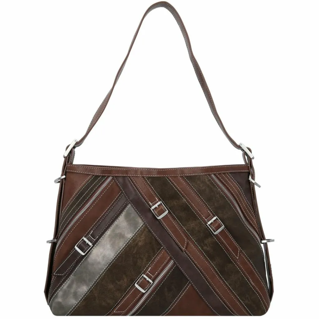 Desigual Schultertaschen<Fibonacci Buxton Schultertasche 40 cm braun