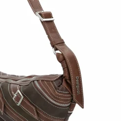 Desigual Schultertaschen|Henkeltaschen<Fibonacci Munster 2.0 Schultertasche 42 cm braun