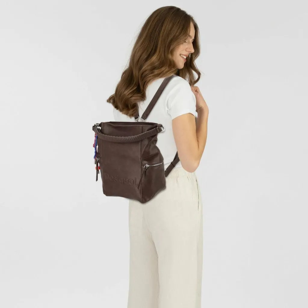 Hot Desigual Half Arica Daypack 35 cm braun