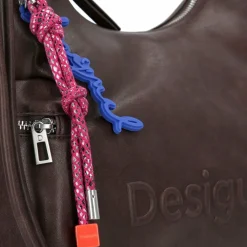 Hot Desigual Half Montville Schultertasche 29.5 cm braun