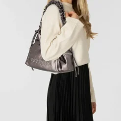 Discount Desigual Half Montville Schultertasche 29.5 cm brushed silver