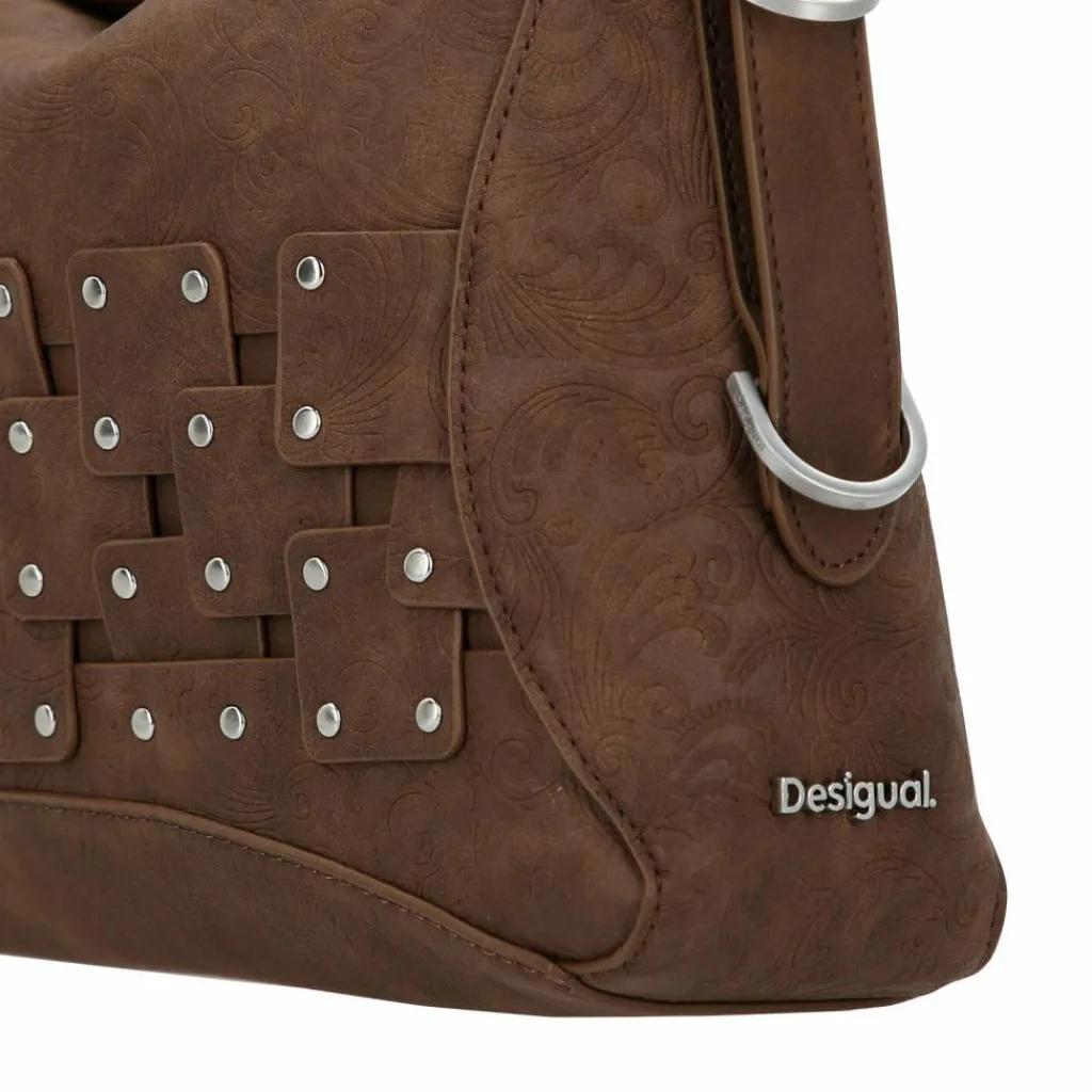 Desigual Schultertaschen|Henkeltaschen<New Patch Schultertasche 37.5 cm braun
