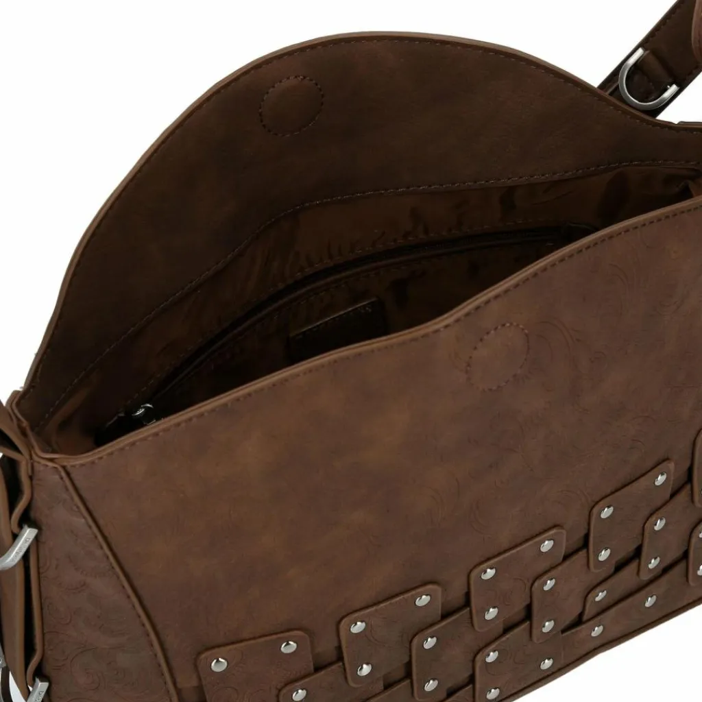 Desigual Schultertaschen|Henkeltaschen<New Patch Schultertasche 37.5 cm braun