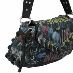 Desigual Schultertaschen|Henkeltaschen<Pizzicato Zarauz Schultertasche 28.5 cm tutti fruti
